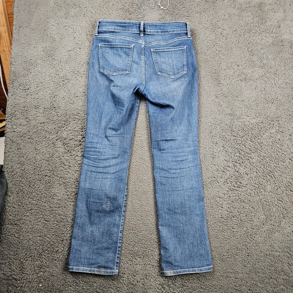 NYDJ Marilyn Straight Leg Jeans Womens Size 8P Blue Denim Lift Tuck Technology - Picture 10 of 11